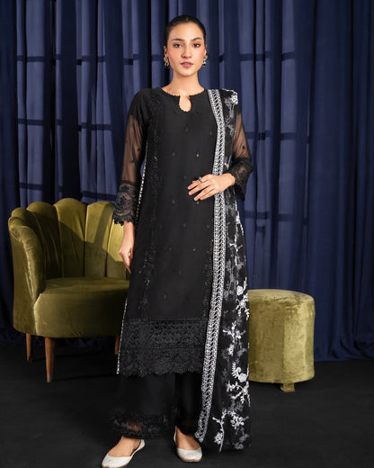 Nazakat Pret Black by Riwaj Fashions