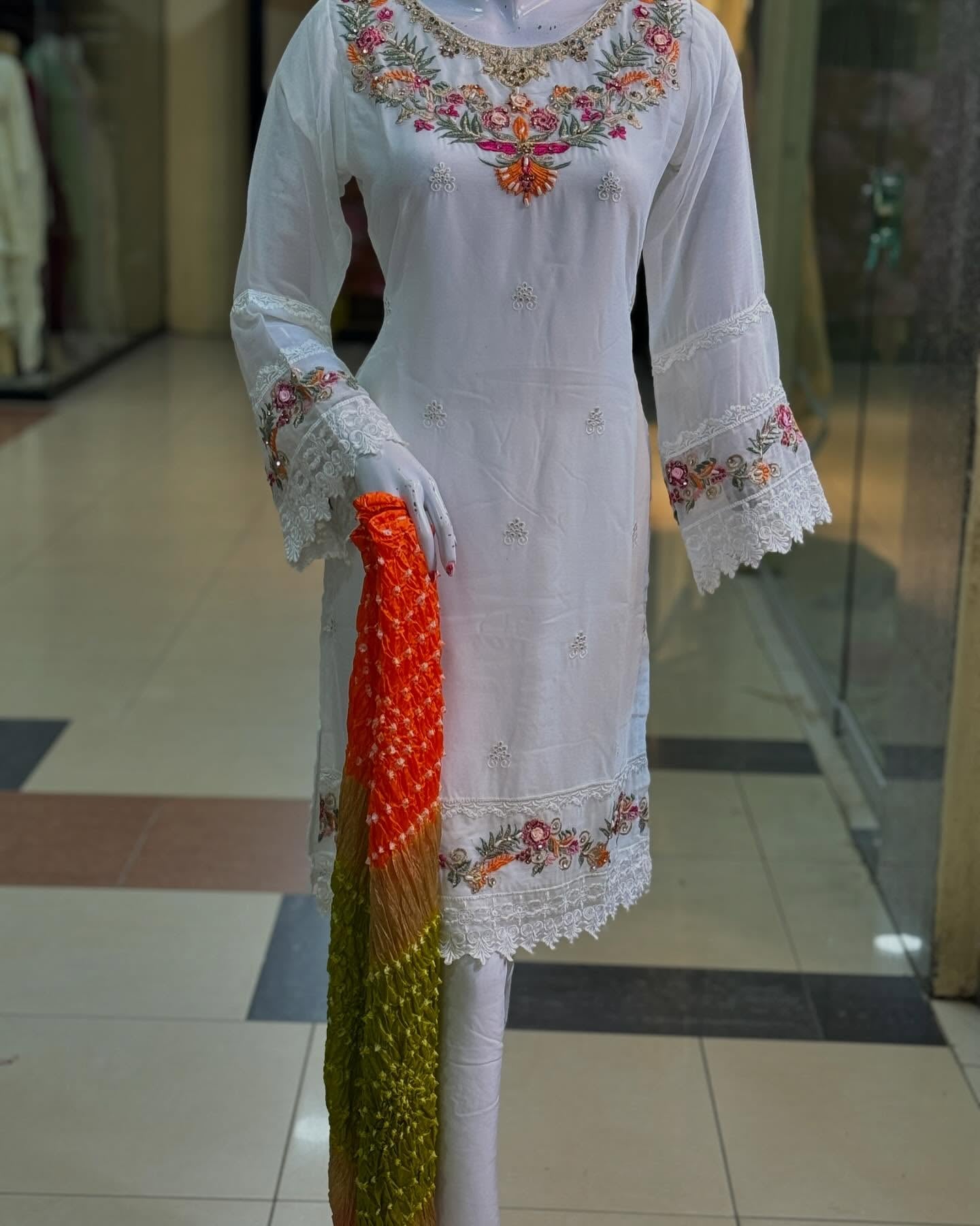 Sabash White by Riwaj Fashions