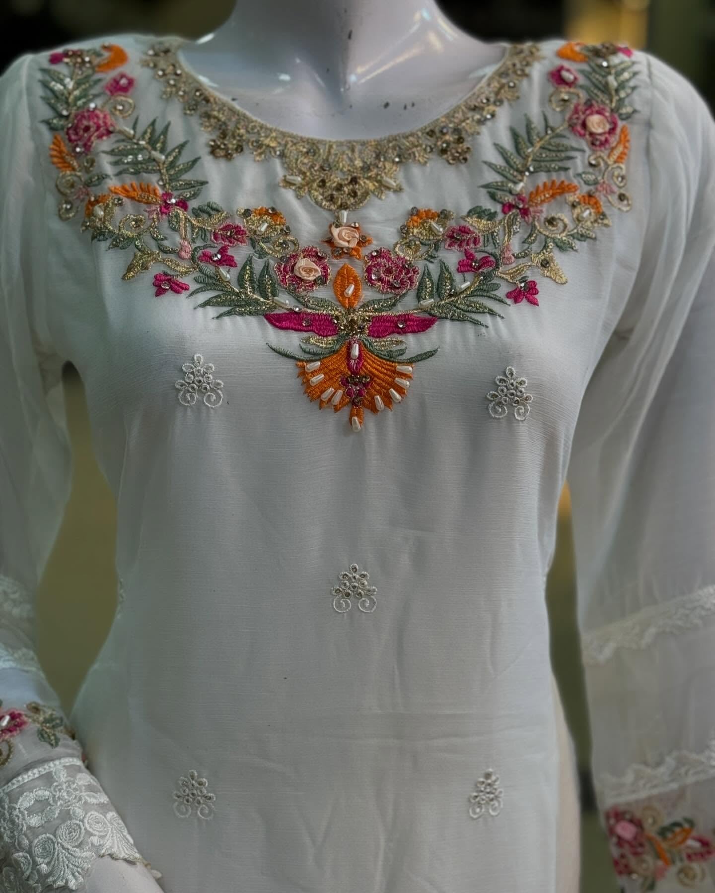 Sabash White by Riwaj Fashions