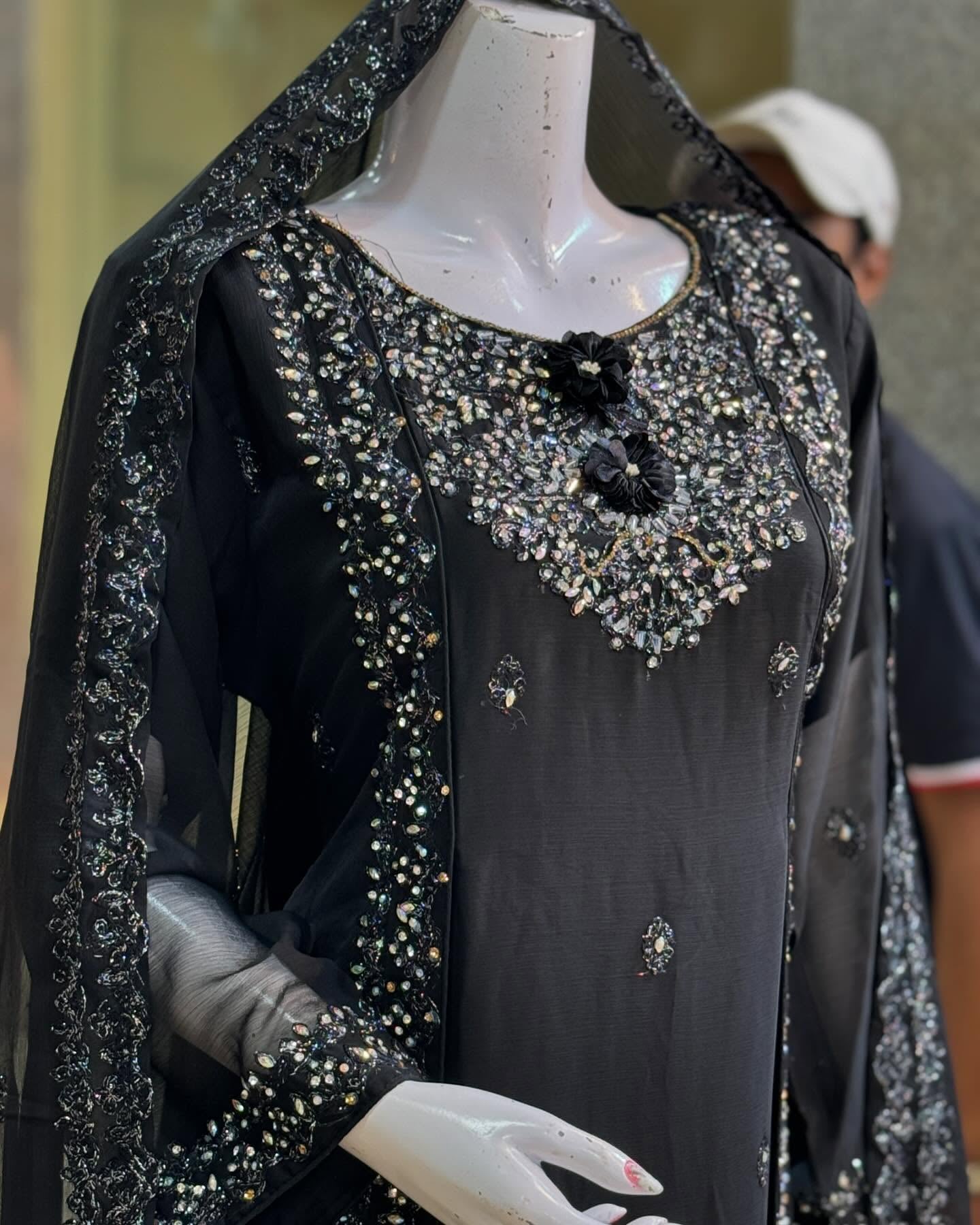 Nazakat Libas Black by Riwaj Fashions