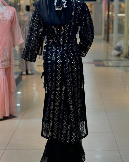 ZarPoshak Black by Riwaj Fashions