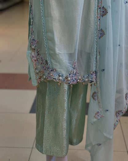 Adaayen Attire Mint by Riwaj Fashions